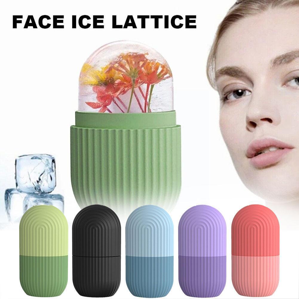 Silicone Ice Cube Tray Mold Face Beauty - PixelGlamour