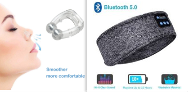 Wireless Bluetooth Sleeping Headphones Headband - PixelGlamour