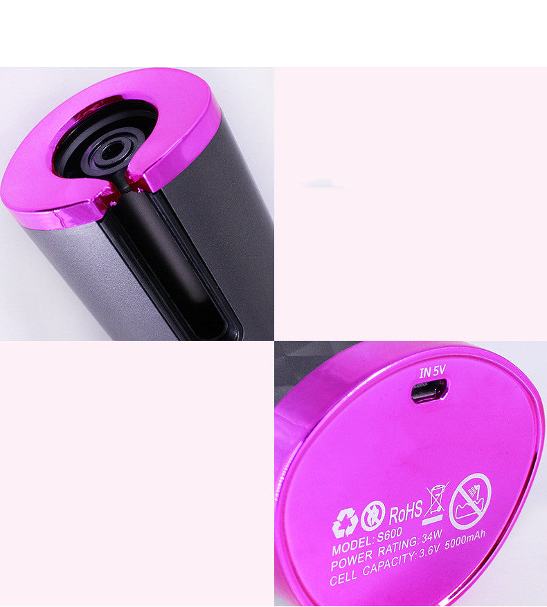 Portable Rechargeable  Women  Automatic Hair Curler - PixelGlamour