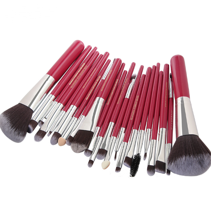 22 Piece Cosmetic Makeup Brush Set - PixelGlamour