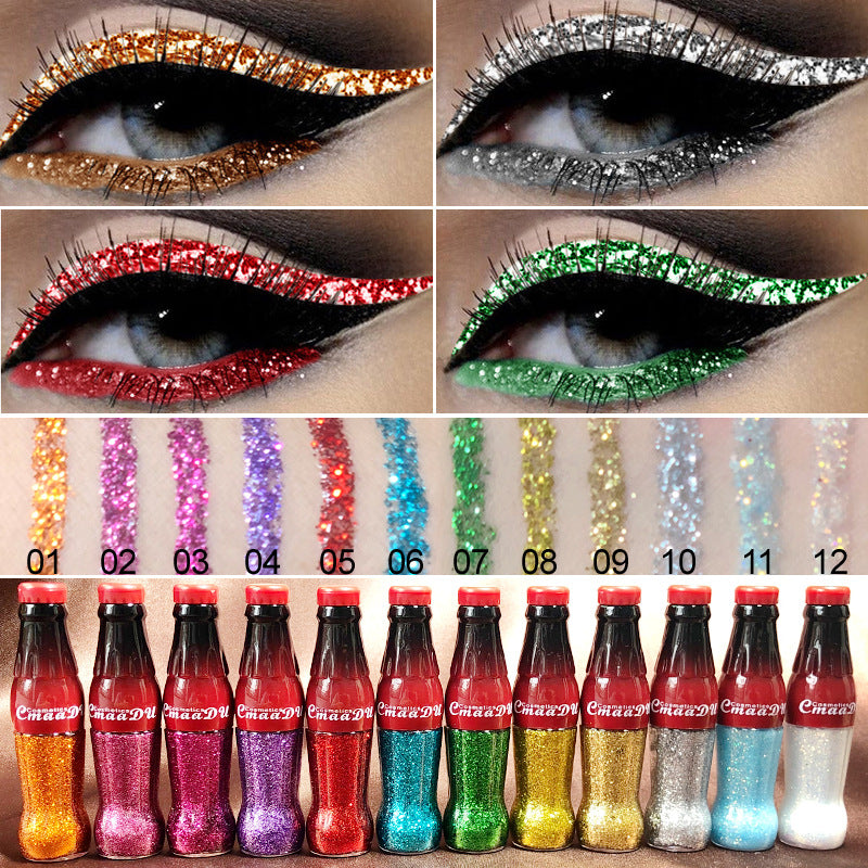 Diamond Shining Glitter Eyeliner Cosmetics Beauty - PixelGlamour