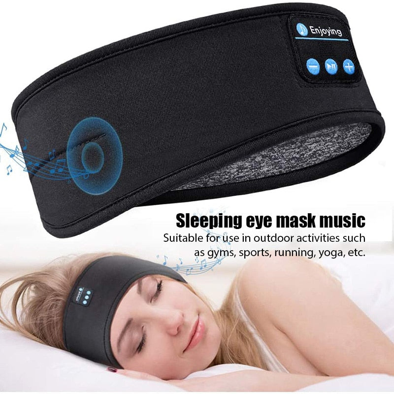 Wireless Bluetooth Sleeping Headphones Headband - PixelGlamour