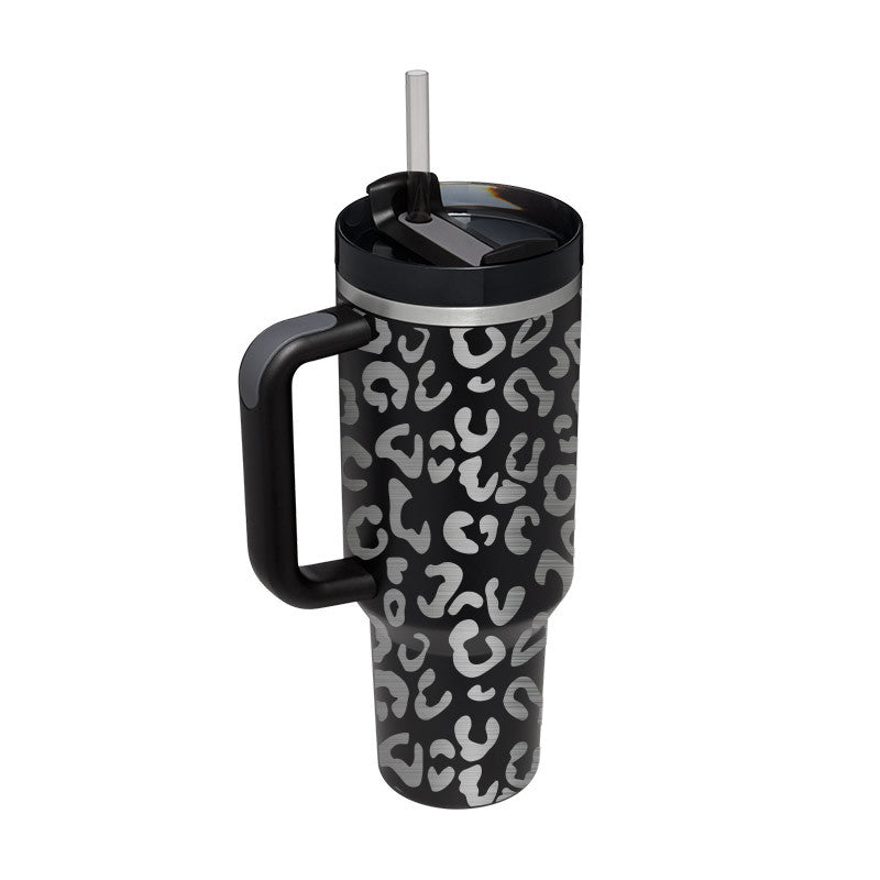 Ochapa 40 Oz Tumbler With Handle Straw Insulated - PixelGlamour