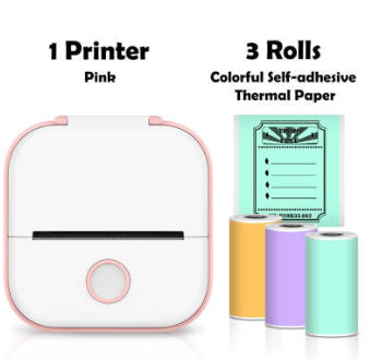 Portable Mini Thermal Label Printer - PixelGlamour