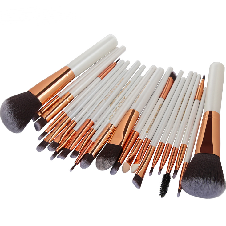 22 Piece Cosmetic Makeup Brush Set - PixelGlamour