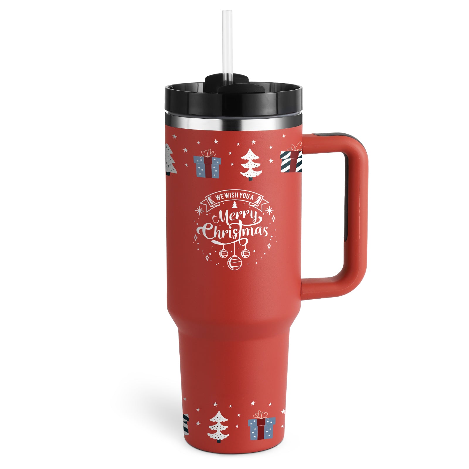 Ochapa 40 Oz Tumbler With Handle Straw Insulated - PixelGlamour