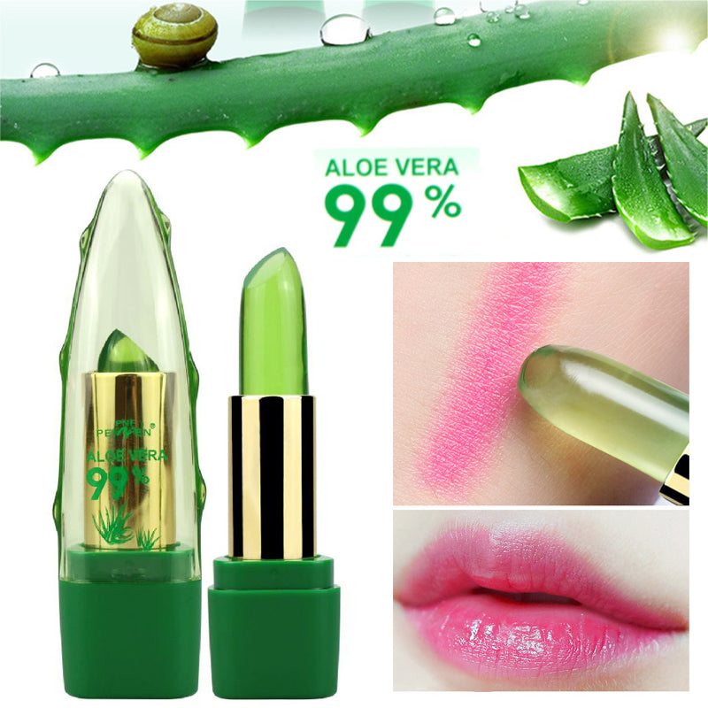 Aloe Vera Gel Color Changing Lipstick Gloss - PixelGlamour