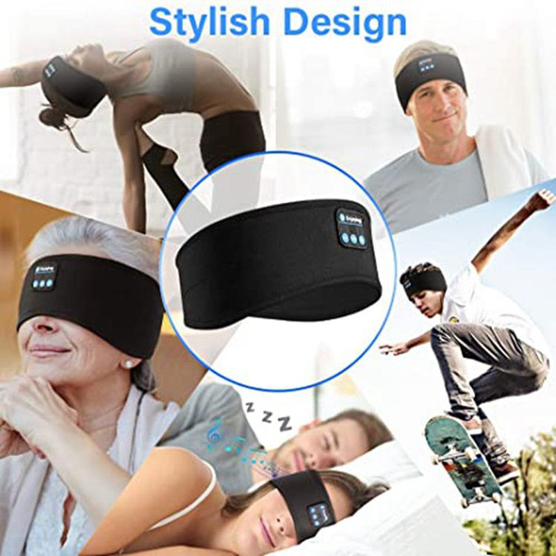 Wireless Bluetooth Sleeping Headphones Headband - PixelGlamour