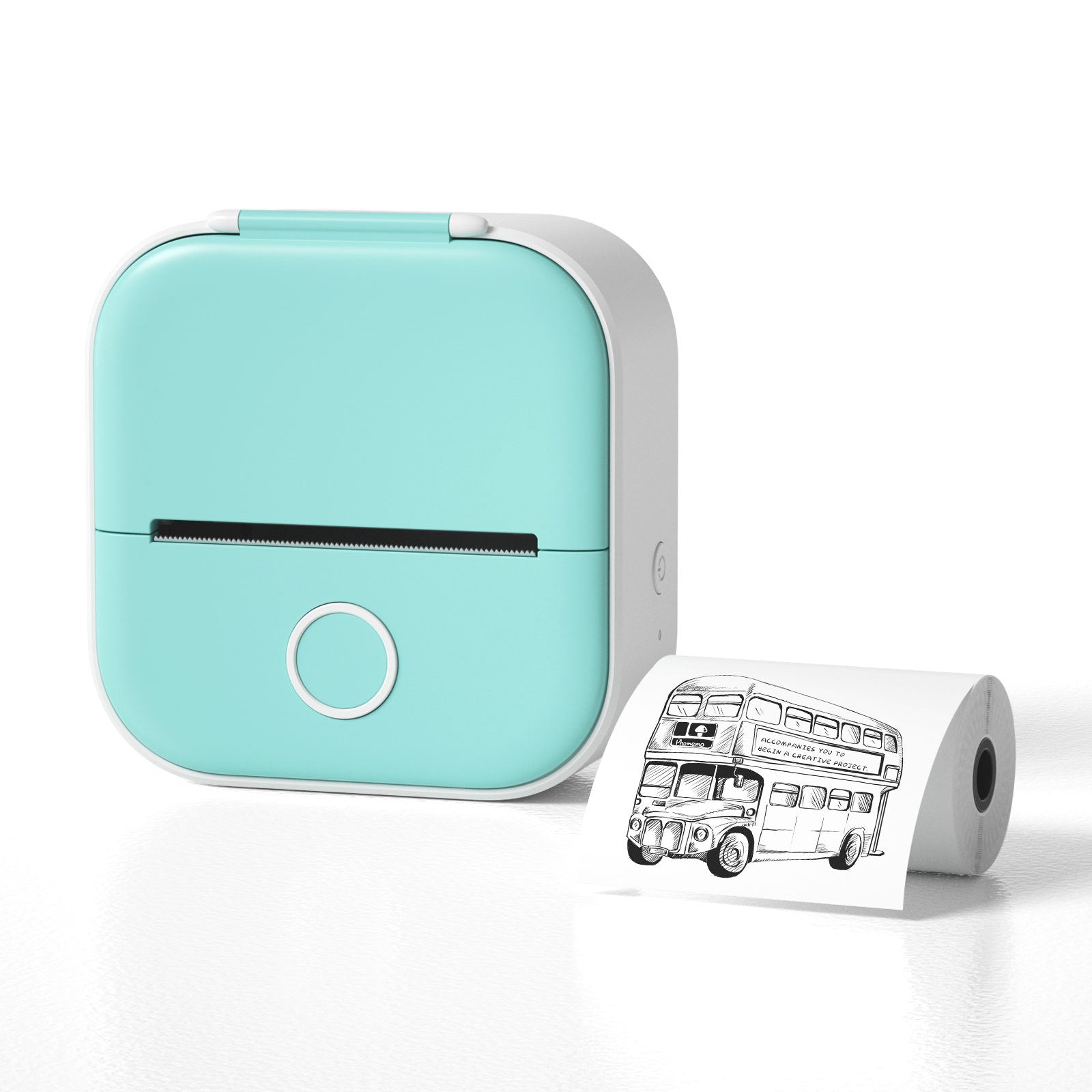 Portable Mini Thermal Label Printer - PixelGlamour