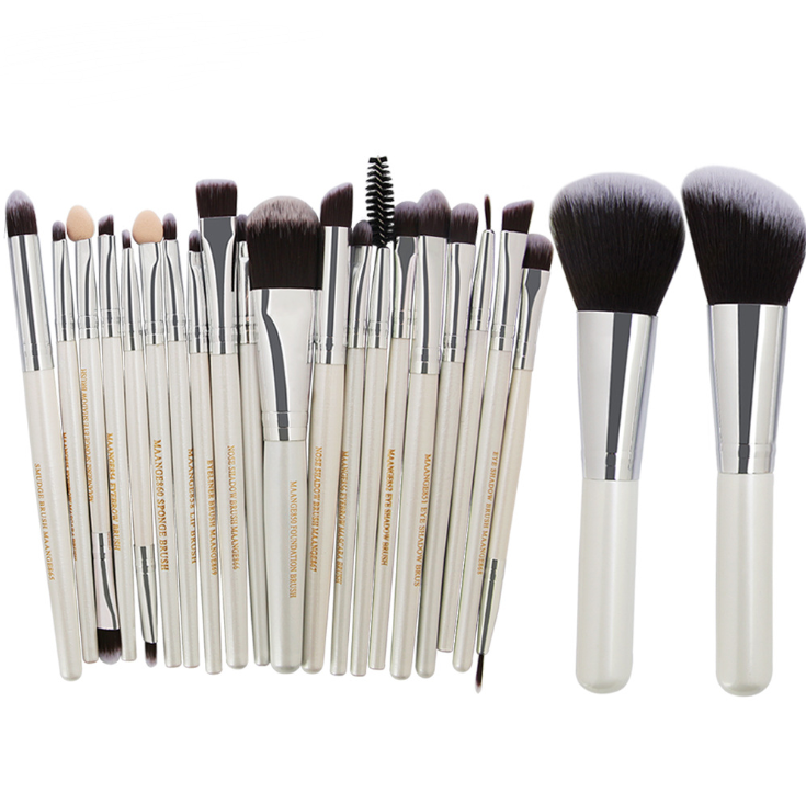 22 Piece Cosmetic Makeup Brush Set - PixelGlamour