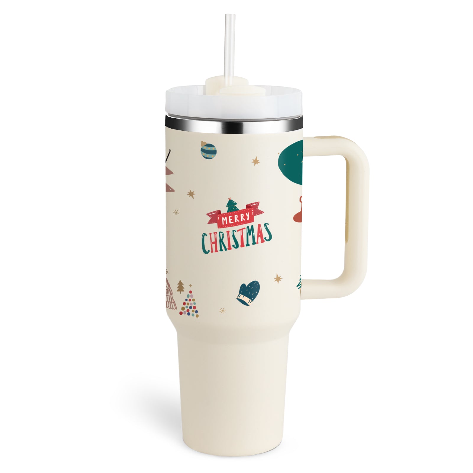 Ochapa 40 Oz Tumbler With Handle Straw Insulated - PixelGlamour