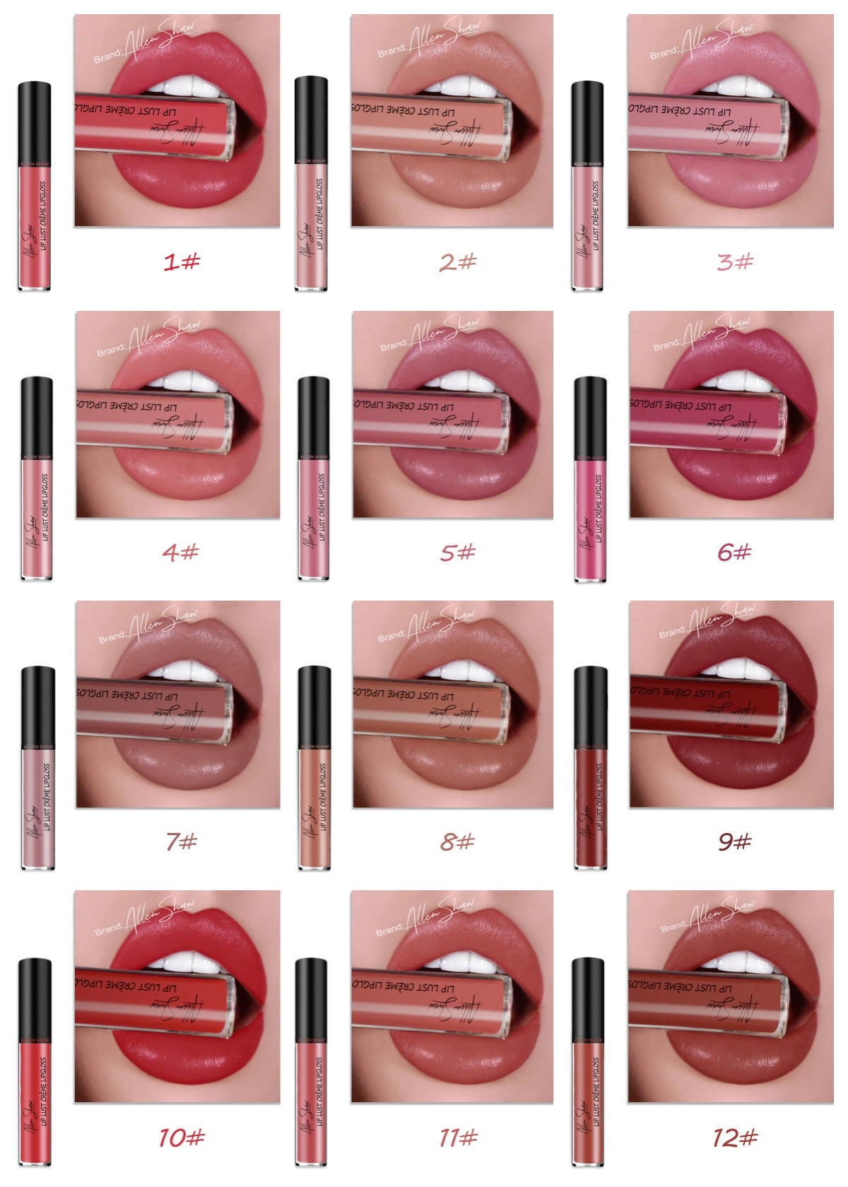 Silky Cream Texture Lip Gloss Cross-Border - PixelGlamour