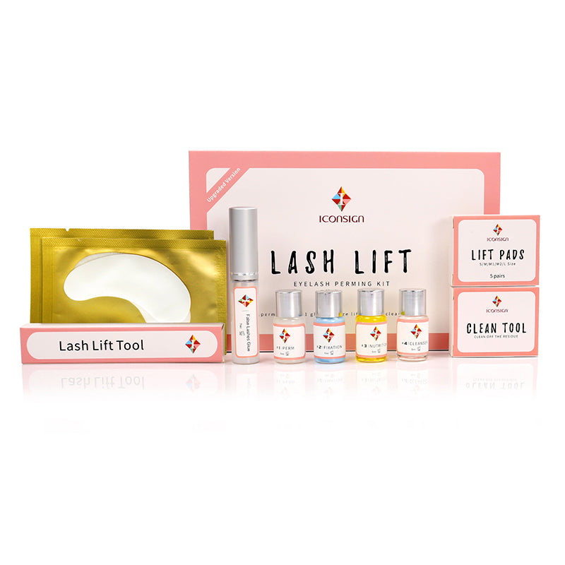 Upgrade Version Lash Lift Kit ICONSIGN Lifting Perm Eyelash Eyes Makeup Tools - PixelGlamour