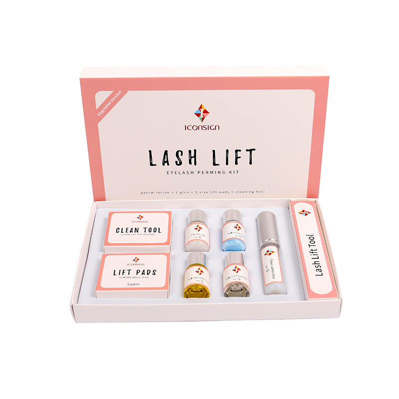 Upgrade Version Lash Lift Kit ICONSIGN Lifting Perm Eyelash Eyes Makeup Tools - PixelGlamour