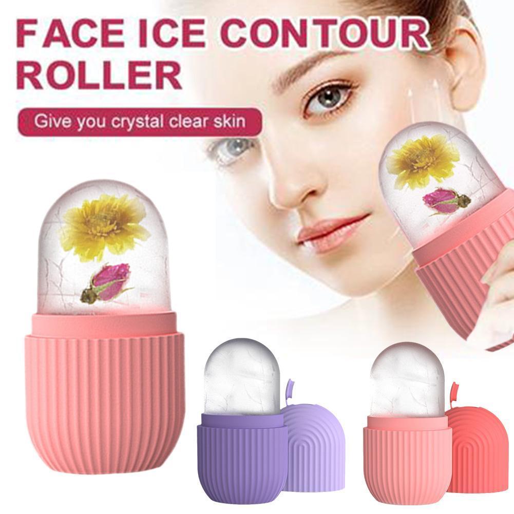 Silicone Ice Cube Tray Mold Face Beauty - PixelGlamour