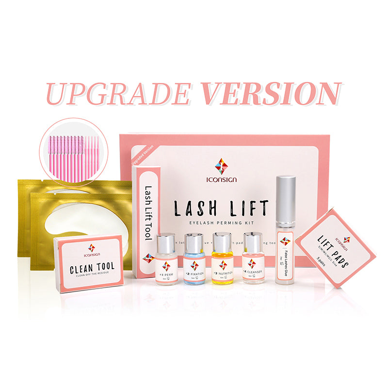 Upgrade Version Lash Lift Kit ICONSIGN Lifting Perm Eyelash Eyes Makeup Tools - PixelGlamour