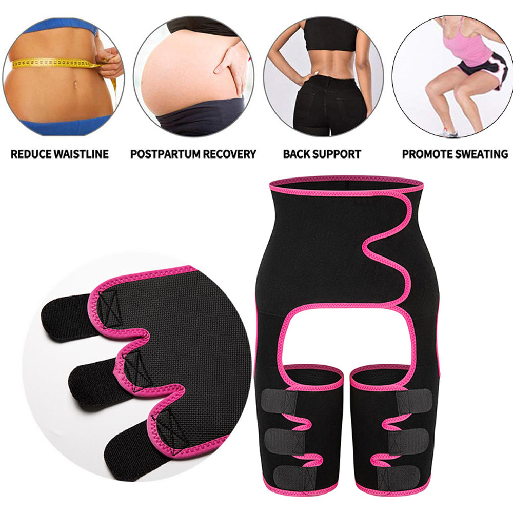 Sweat High Waist Thigh Trimmer Butt Lifter - PixelGlamour