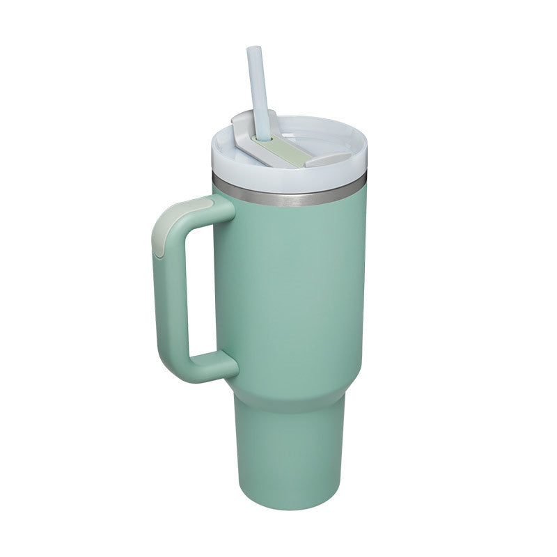 Ochapa 40 Oz Tumbler With Handle Straw Insulated - PixelGlamour