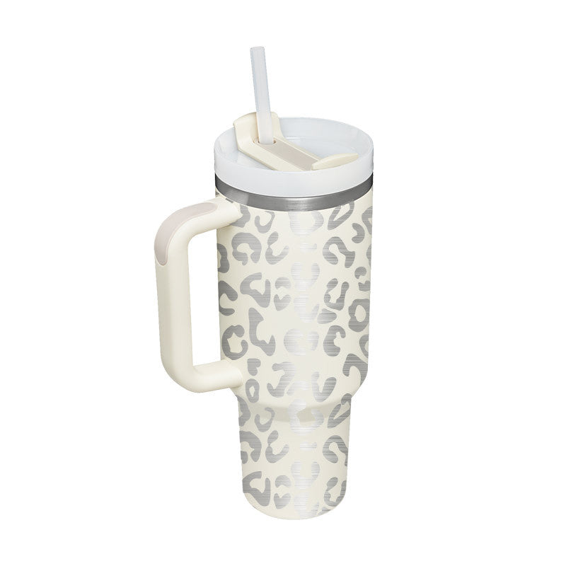 Ochapa 40 Oz Tumbler With Handle Straw Insulated - PixelGlamour