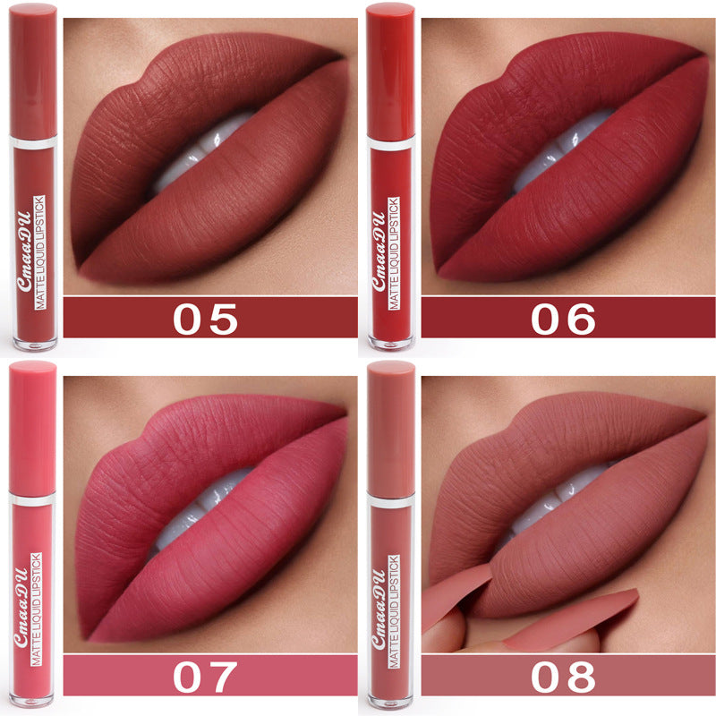 Women's Non-stick Cup Waterproof Matte Lipstick - PixelGlamour