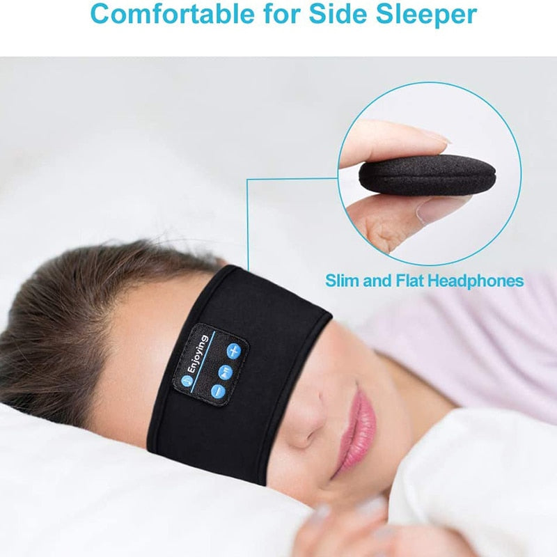 Wireless Bluetooth Sleeping Headphones Headband - PixelGlamour